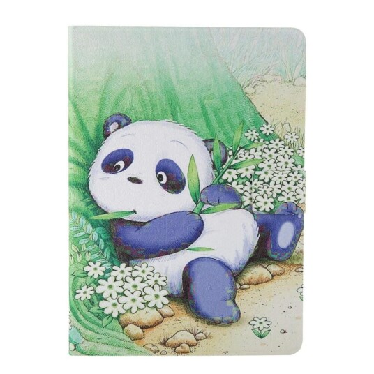 INCOVER iPad 10.2 (2021 / 2020 / 2019) / Air (2019) / Pro 10.5" (2017) Skinndeksel med Stativ - Lazy Panda