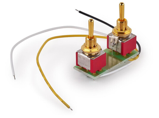 Mec Mini Toggle Switch Assembly, Gull For Coil Splitting On Humbucking Pickups