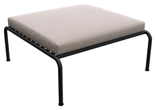 HOUE, AVON Lounge Ottoman, Ash Sunbrella HOUE, AVON Lounge Ottoman, Ash Sunbrella