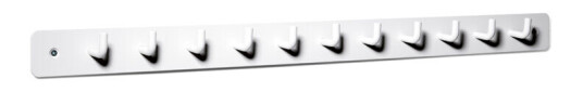 SMD Design Etcetera 11 knaggrekke ? hvit lakk