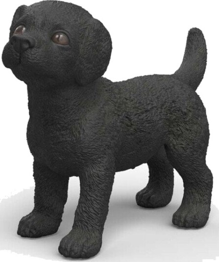 Schleich Wild Life Svart Labrador Retriever-valp 3,7 cm Figur