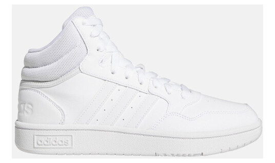 Adidas Hoops 3.0 Mid Ftwwht/Ftwwht/Dshgry 36 2/3 (Uk 4) Sneakers