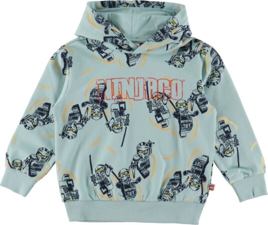 LEGO kidswear Lwsian 300 Hooded Sweatshirt Green 110 LEGO kidswear Lwsian 300 Hooded Sweatshirt Green 110