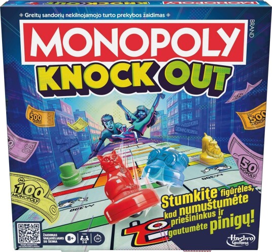 Monopol Boardgame Knockout på litauisk språk. Monopol Boardgame Knockout på litauisk språk.