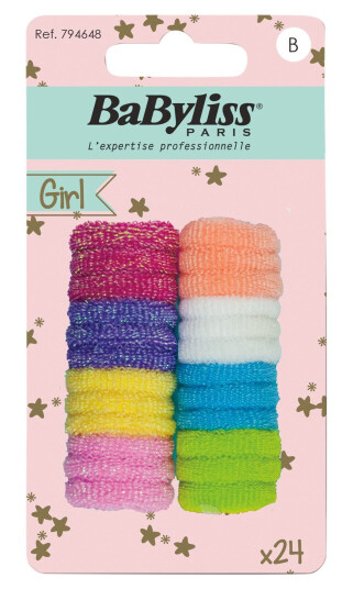BABYLISS KIDS HÅRSTRIKKER, 24 STK BABYLISS KIDS HÅRSTRIKKER, 24 STK