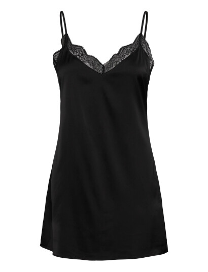 Rosemunde Rhjasmine Silk Blend Sl Strap Night Black 34