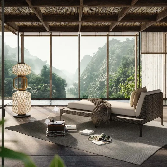 Dedon MU daybed venstre vulcano
