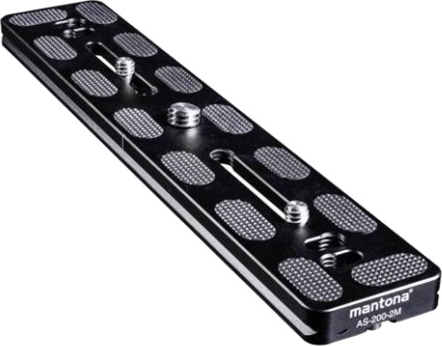 Mantona 21466, Stativhodeplate, Sort, Aluminium, 1 Stykker, 38 Mm, 10 Mm Mantona 21466, Stativhodeplate, Sort, Aluminium, 1 Stykker, 38 Mm, 10 Mm