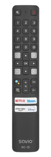 Savio Universalus Fjernkontroll For Tv / Erstatning For Tv Tcl - Smart Tv Rc-15
