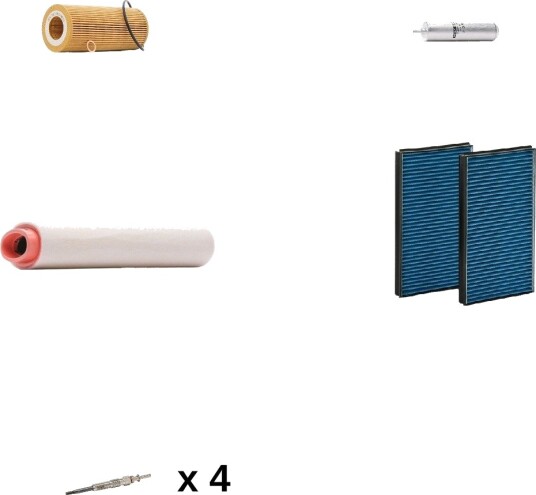 Servicepakke RIDEX PLUS 4682P0204P