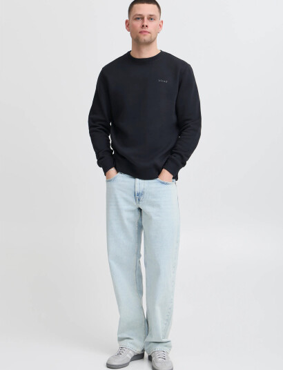 Blend Bhdownton Crewneck - Black - S Blend Bhdownton Crewneck - Black - S