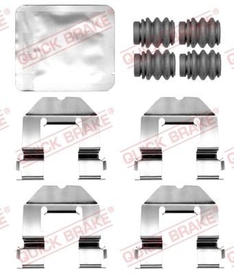 Tilbehørsett, skivebremse belegg QUICK BRAKE 109-0162