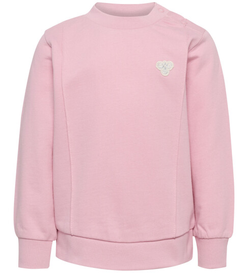 Hummel Pink Nectar Mini Reg Pintuck Collegegenser 80 Hummel Pink Nectar Mini Reg Pintuck Collegegenser 80