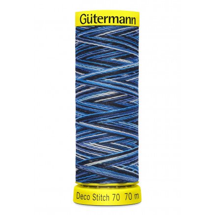 Gütermann Deco Stitch Multi 70 Mørkeblå sytråd Polyester 9962 70m