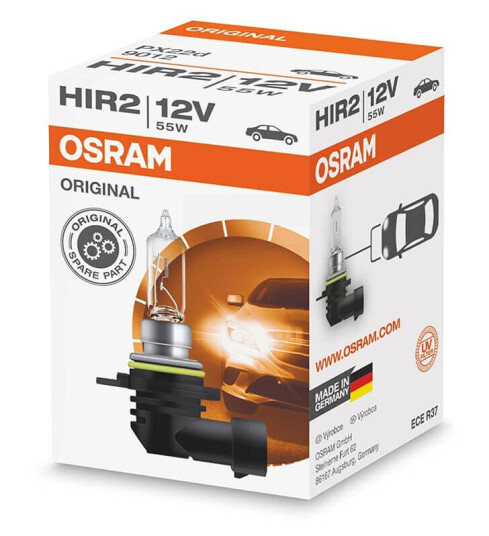 Osram Original Hir2 Halogenpære Osram Original Hir2 Halogenpære