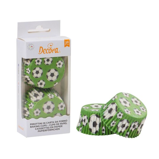Decora Muffinsformer Fotball Pk/36 