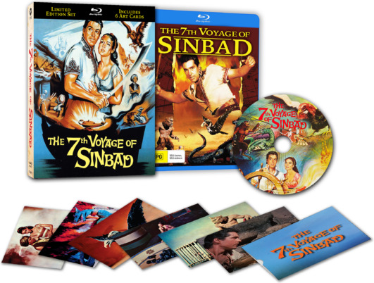 The 7th Voyage of Sinbad 1958 / Sinbad sjøfareren Bluray
