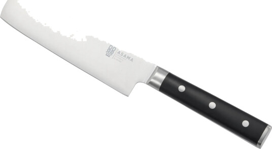 Dorre Asama Nakiri grønnsakshakke Rustfritt stål svart 31 cm