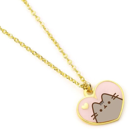 Pusheen Halskjede Hjerte Pusheen Halskjede Hjerte