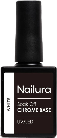 Nailura Chrome Base Gel 10 ml White