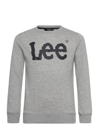 Lee Jeans Wobbly Lee Graphic Lb Crew Grey 122 Lee Jeans Wobbly Lee Graphic Lb Crew Grey 122