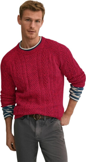 Brooks Brothers Herre Strikkevarer Rød M,