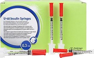 ProZinc U-40 Insulinsprøyte 0.3 ml 120 stk