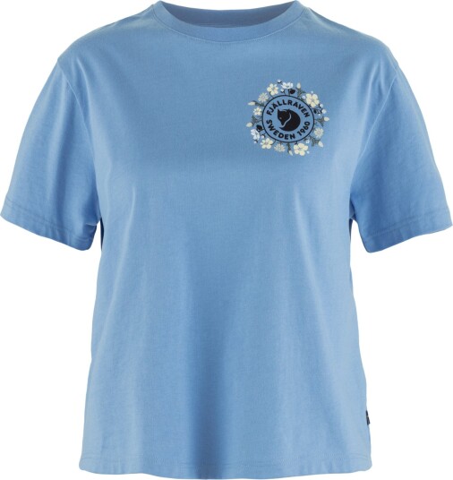 Fjellreven Women"s Fjällblomster Logo T-shirt Ultramarine L