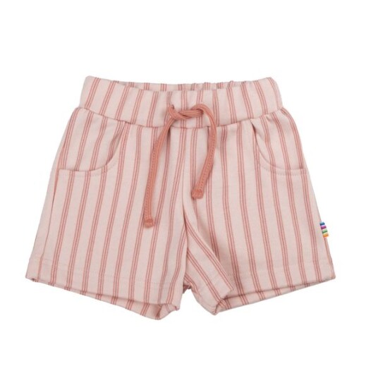 Joha Summer Stripe Shorts til jente - hvit/rosa Joha Summer Stripe Shorts til jente - hvit/rosa