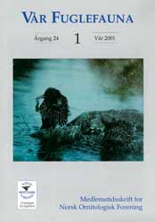 Norsk Ornitologisk Forening Vår Fuglefauna   2001 1 årgang 24