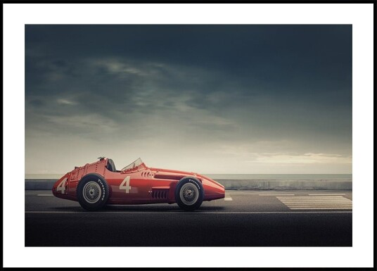 Maserati F250 Plakat / 30x40cm