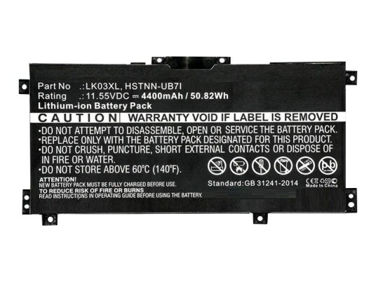 CoreParts batteri til bærbar PC - Li-Ion - 4400 mAh - 50.8 Wh (MBXHP-BA0140)