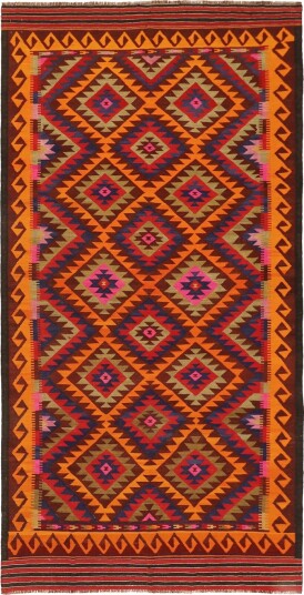 Orientalsk kelimteppe 349 x 175 cm Størrelse: 349 x 175 cm Orientalsk kelimteppe 349 x 175 cm Størrelse: 349 x 175 cm