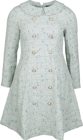 H&R London  Rockabilly Middellang kjole XS til XXL Damer grå