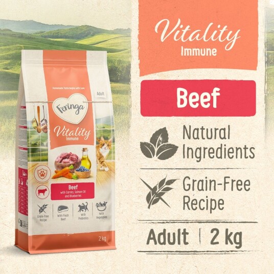 Feringa Tørrfôr Vitality Immune Oksekjøtt 2 kg