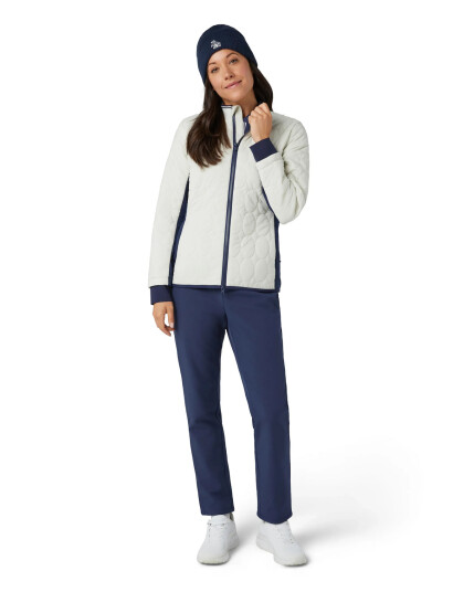 Original Penguin Golf Quilted Puffer Jacket - White - S