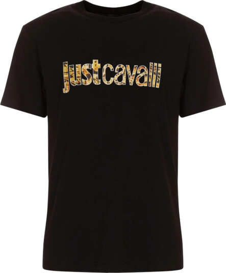 Just Cavalli Herre Topper Svart M,