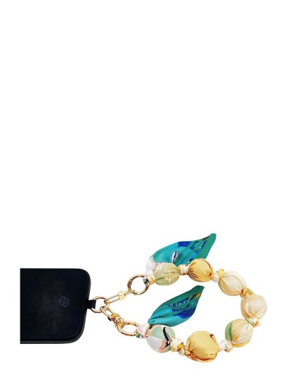 Pipol"s Bazaar Pom Wristlet Yellowy Yellow ONE SIZE Pipol"s Bazaar Pom Wristlet Yellowy Yellow ONE SIZE