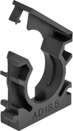 Delock Kabelholder Med Låseklipp 18,5mm Sort 8-Pakning 60484 Delock Kabelholder Med Låseklipp 18,5mm Sort 8-Pakning 60484