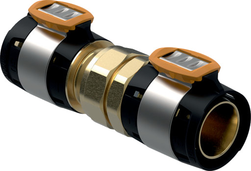 FLOWFIT kobling 63 mm blyfri silisiumbronse