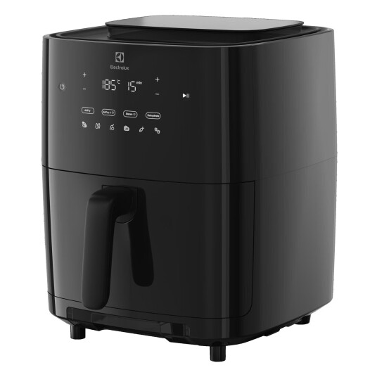 Electrolux EAF7SB Airfryer 6,9L 1700W Svart med Timer og Avtagbar Skål Electrolux EAF7SB Airfryer 6,9L 1700W Svart med Timer og Avtagbar Skål