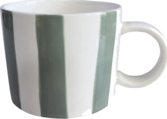 Seasons Fall Collection Krus 28cl Stående Striper Grønn Seasons Fall Collection Krus 28cl Stående Striper Grønn