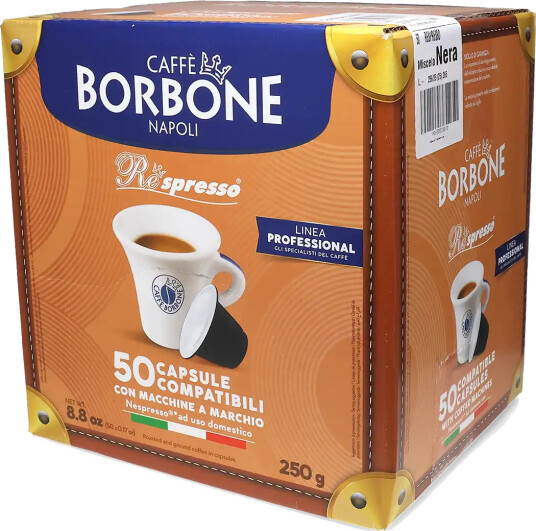 Caffè Borbone | Miscela Nera 50 kapsler til Nespresso®