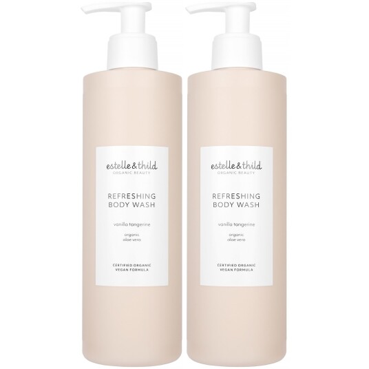 Estelle&Thild Organic Beauty Vanilla Body Wash Duo 400 ml Estelle&Thild Organic Beauty Vanilla Body Wash Duo 400 ml