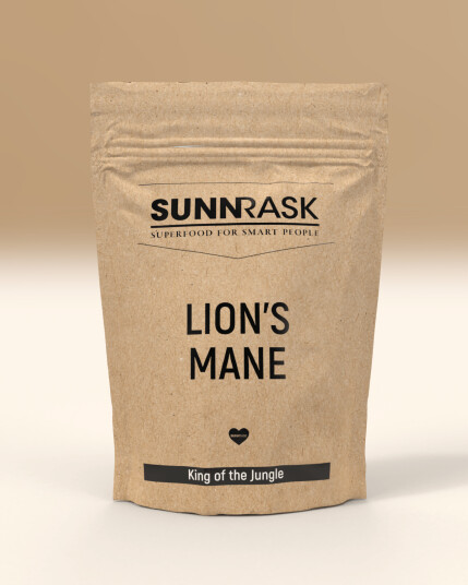 SunnRask Økologisk Lion's Mane 100g