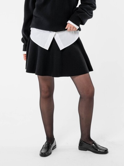 Løøv Ivy Skirt Sort M Løøv Ivy Skirt Sort M
