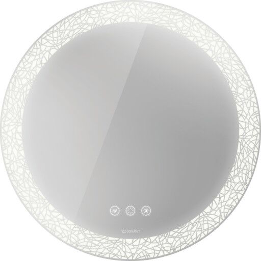 Duravit Happy D.2 Plus speil med lys, 700Ø Duravit Happy D.2 Plus speil med lys, 700Ø