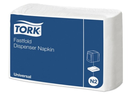 Serviet Tork N2 Compact Fold Hvit,36 Pk X 300 Stk