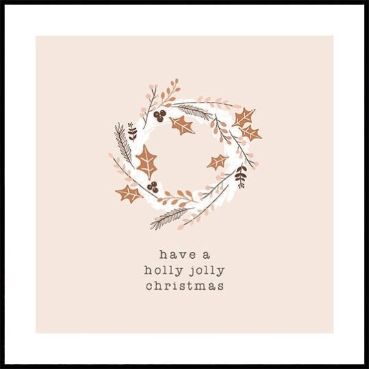 Have a Holly Jolly Christmas Plakat Plakat / 30x30cm