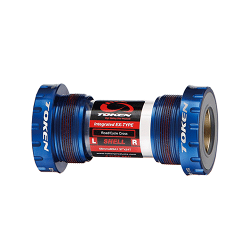 Token Prime TK878 Blå Krankboks til Shimano Hollowtech II Token Prime TK878 Blå Krankboks til Shimano Hollowtech II